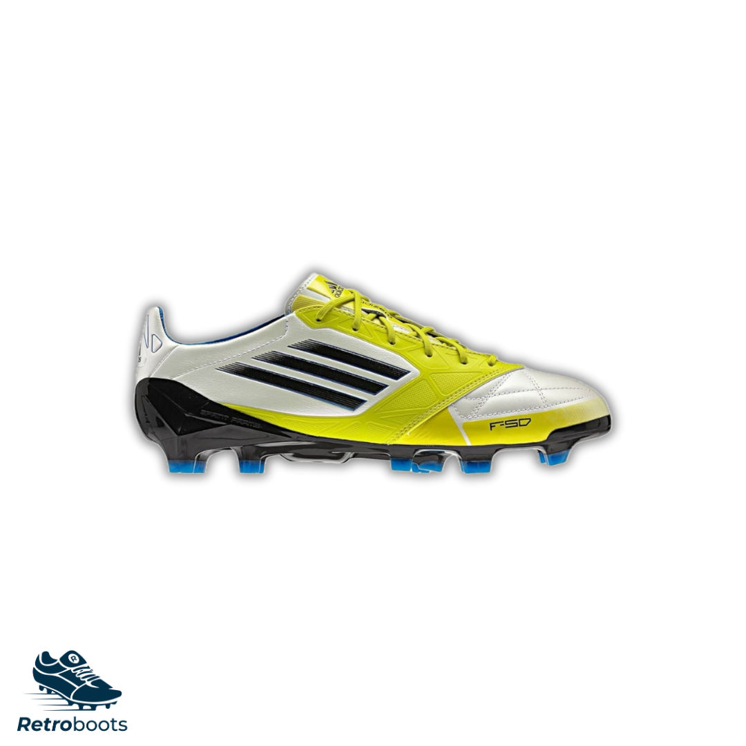 Adidas F50 Adizero FG V21443 Weiß/ Gelb/ Schwarz
