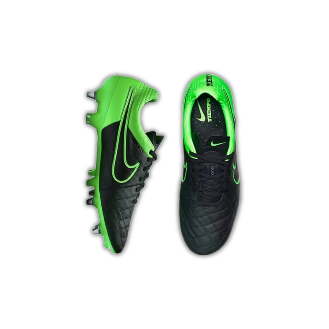 Nike Tiempo Legend V Elite SG-Pro 631614-003 Green/ Black
