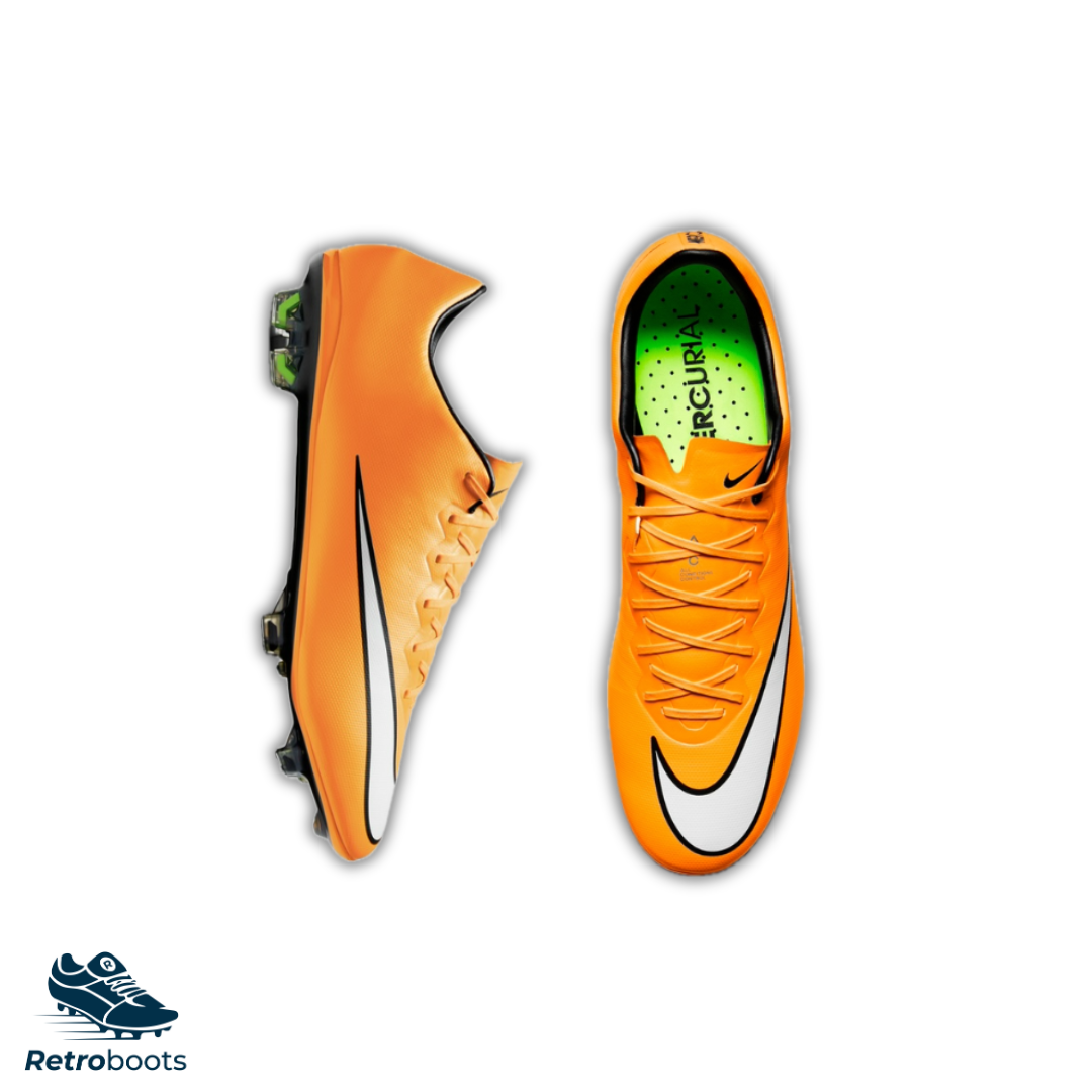 Nike Mercurial Vapor X Elite FG 648553-800 Orange/ White