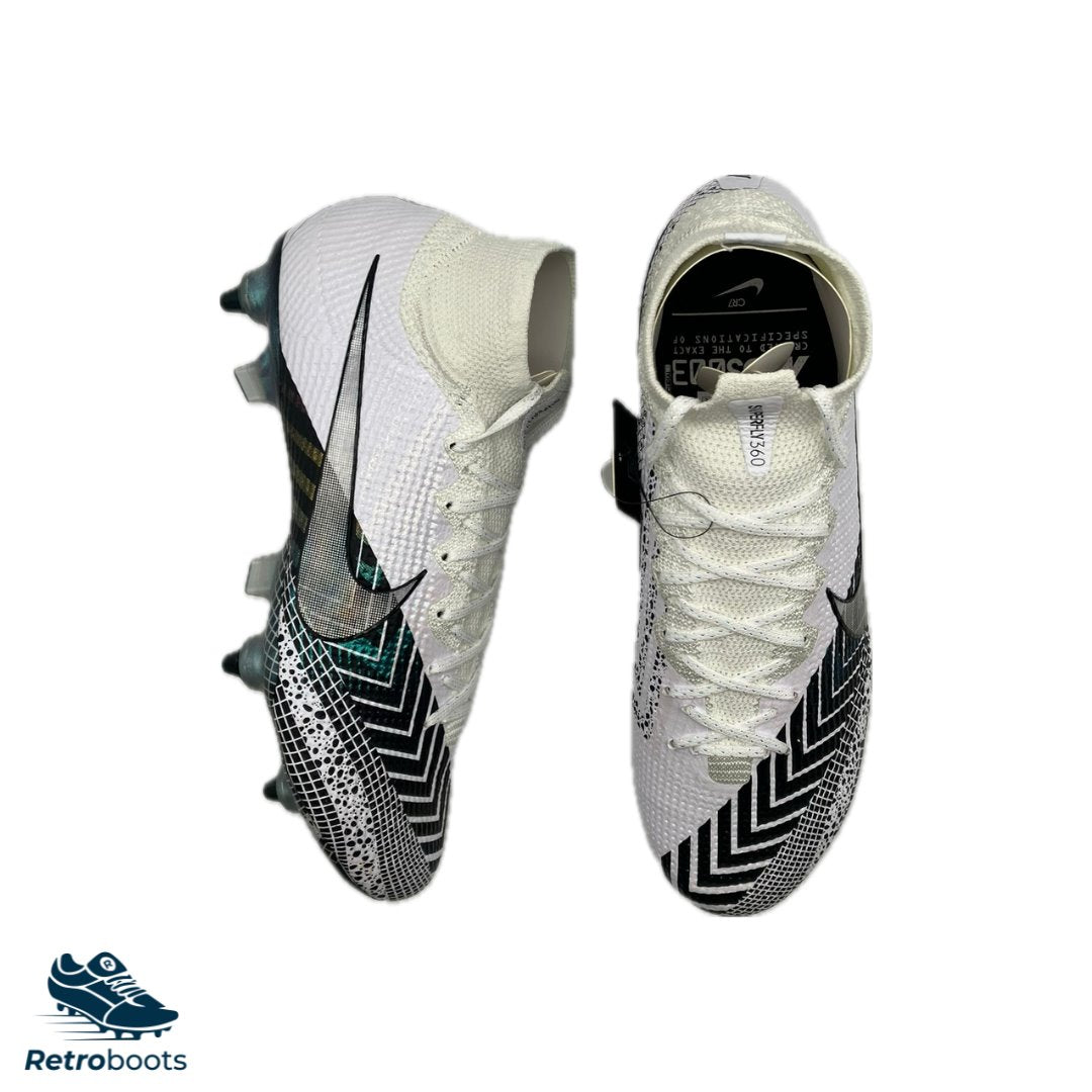 Nike Mercurial Superfly VII Elite MDS3 SG AC CK0013-110 Weiß/ Schwarz