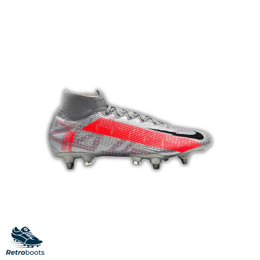 Nike Mercurial Superfly VII Elite SG-Pro CJ6136-907 Grau/ Rot
