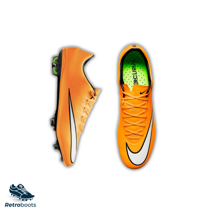 Nike Mercurial Vapor X Elite FG 648553-800 Orange/ White