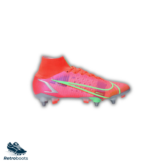 Nike Mercurial Superfly VII SG-Pro DD3687 Red/ Green