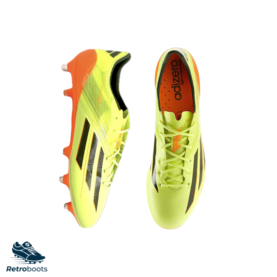 Adidas F50 Adizero SG LEA M17263 Yellow/ Orange