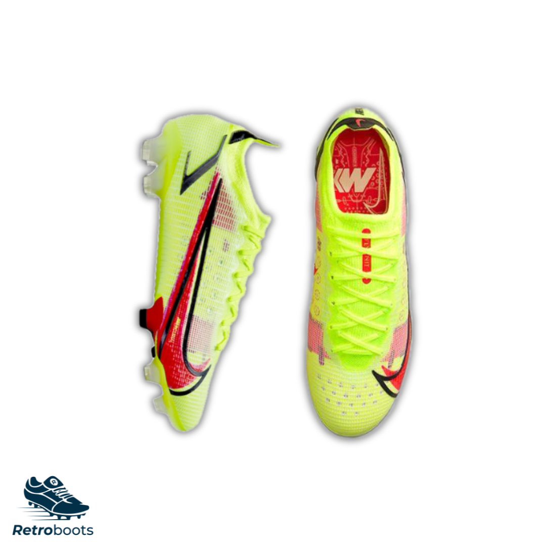 Nike Mercurial Vapor 14 Elite FG CQ7635-760 Yellow Red