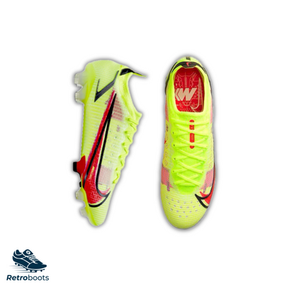 Nike Mercurial Vapor 14 Elite FG CQ7635-760 Yellow Red