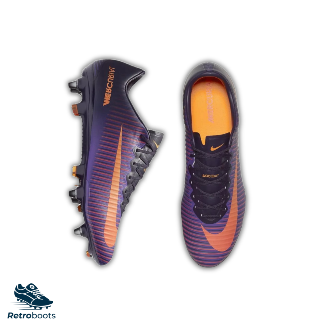 Nike Mercurial Vapor XI Elite SG-Pro 831941-585 Purple/ Orange