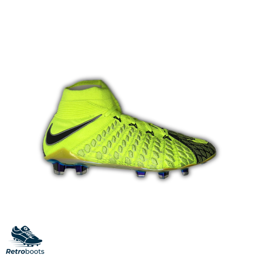 Nike Hypervenom Phantom 3 EA Sports FG 882008-700 Gelb/ Grau Nr. 1638/3000